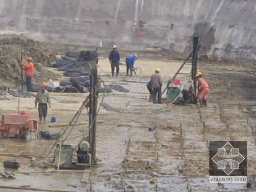 东城我公司承建北京房山区水池地基注浆加固工程